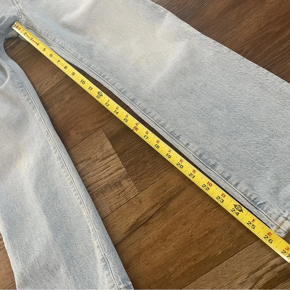 Madewell slim Demi boot light jeans 27 - Picture 7 of 8